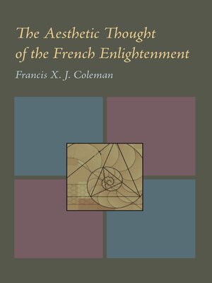 cover image of The Aesthetic Thought of the French Enlightenment